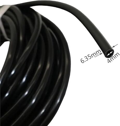 100 Meter 1/4" PE Pipe Reverse Osmosis Aquarium Filter System Tube Irrigation Water Pipe Pneumatic Components Fittings(70R) in Saudi Arabia
