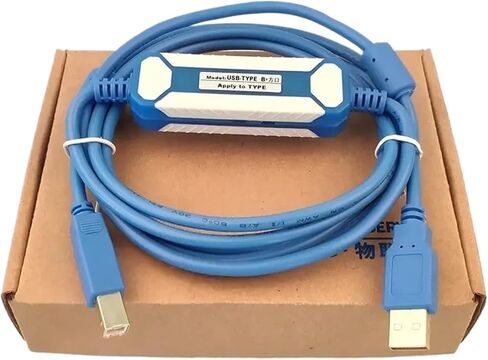 USB-CP1H Type B Cable Suitable CP1H CP1E CP1L CP1G Series Download Line in Saudi Arabia