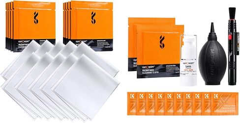10Pcs Microfiber Cloths & 15Pcs Camera Lens Cleaning Kit in Saudi Arabia