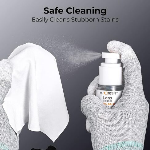 10Pcs Microfiber Cloths & 15Pcs Camera Lens Cleaning Kit in Saudi Arabia