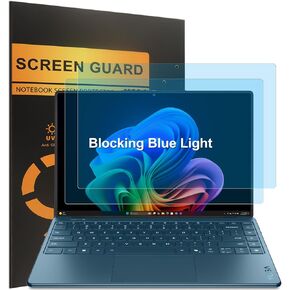 واقي شاشة من الضوء الأزرق مكون من قطعتين لجهاز كمبيوتر محمول Lenovo Yoga Slim 9i Copilot+ (14ILL10) الجديد لعام 2025، مضاد لوهج الضوء الأزرق ودرع مضاد لبصمات الأصابع (غير لامع) - غير مناسب لليوجا 9i 2 في 1 14 بوصة in Saudi Arabia