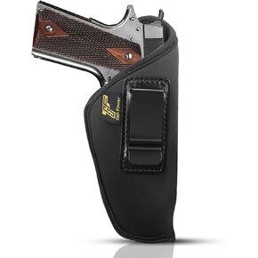 Universal IWB Holster for Glock 19 19X 17 43X, Sig P365/ P320, G3C/G2C, S&W M&P Shield/M&P 9/ Bodyguard 2.0, Hellcat Pro, Beretta 92FS, 1911 Models - Fits Most Full & Compact & Subcompact Pistols in Kuwait