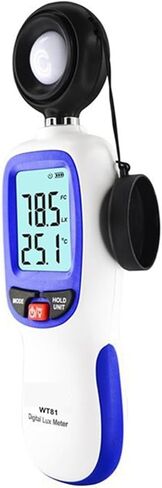 مقياس Luxmeter الرقمي الاحترافي لقياس شدة الضوء، مقياس الحرارة 0-20000 لوكس، مقياس الإضاءة، عقد البيانات، شدة الإضاءة، السطوع in Saudi Arabia