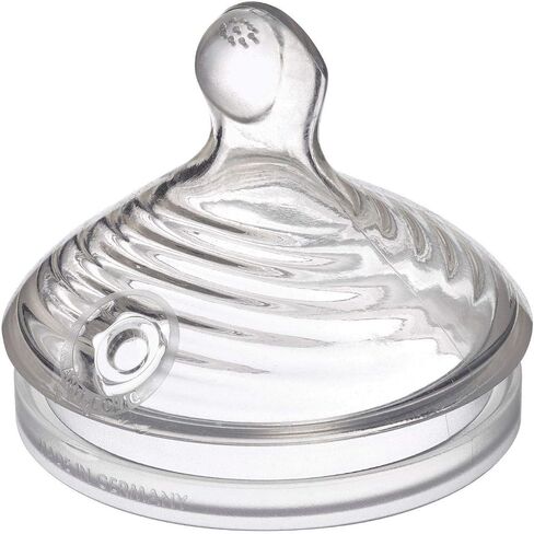 NUK Simply Natural Replacement Nipples, Medium Flow, 2pk in Saudi Arabia