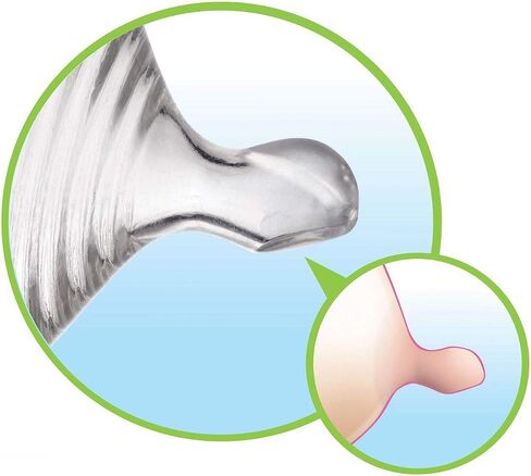 NUK Simply Natural Replacement Nipples, Medium Flow, 2pk in Saudi Arabia