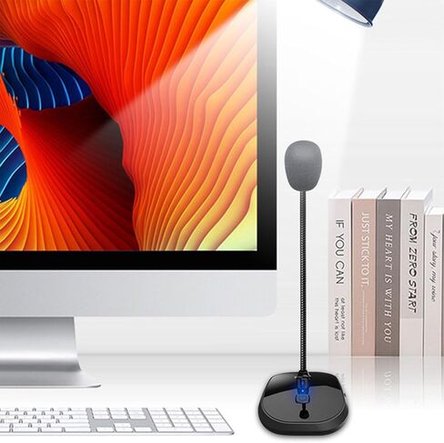 USB سلك مؤتمر Gooseneck ميكروفون التدريس البث الحد من الضوضاء مكثف وحدات التخزين لميكروفون USB للكمبيوتر in Saudi Arabia