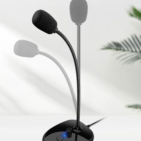 USB سلك مؤتمر Gooseneck ميكروفون التدريس البث الحد من الضوضاء مكثف وحدات التخزين لميكروفون USB للكمبيوتر in Saudi Arabia