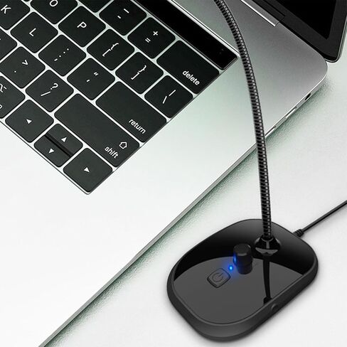 USB سلك مؤتمر Gooseneck ميكروفون التدريس البث الحد من الضوضاء مكثف وحدات التخزين لميكروفون USB للكمبيوتر in Saudi Arabia