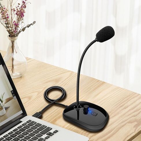 USB سلك مؤتمر Gooseneck ميكروفون التدريس البث الحد من الضوضاء مكثف وحدات التخزين لميكروفون USB للكمبيوتر in Saudi Arabia