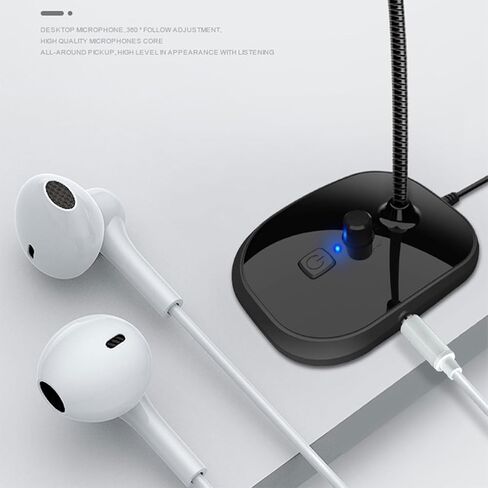 USB سلك مؤتمر Gooseneck ميكروفون التدريس البث الحد من الضوضاء مكثف وحدات التخزين لميكروفون USB للكمبيوتر in Saudi Arabia