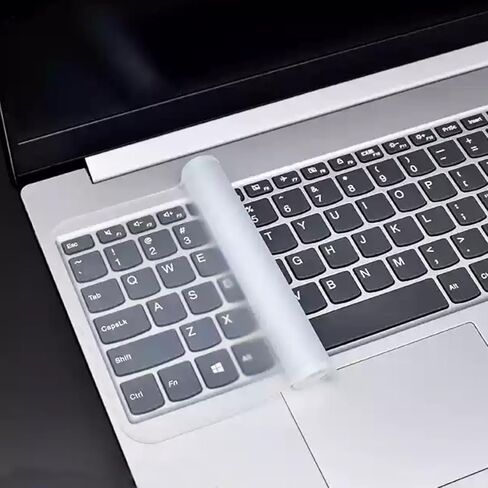 2 Pack Universal Keyboard Cover for 15.6" 16" 17.3" inch Laptop Notebook Ultra Thin Silicone Waterproof Dustproof Keyboard Protector Skin, Clear (Size:13.7" x 5") in Saudi Arabia