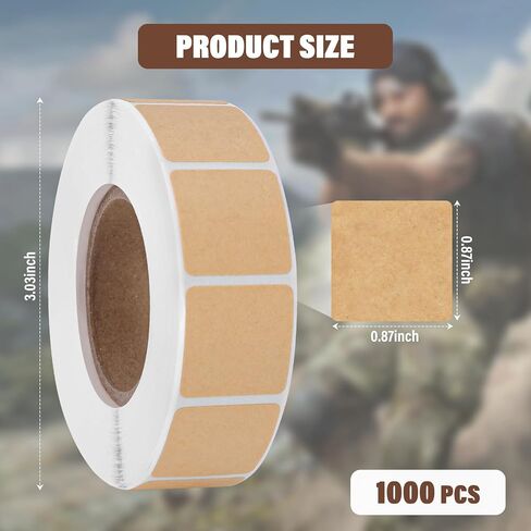 Shooting Targets for USPSA, 30PCS Cardboard Targets with 1000PCS Target Pasters, 30x18in Tactical Shooting Silhouette Target for Shooting Range Practice Competitions Training in Saudi Arabia