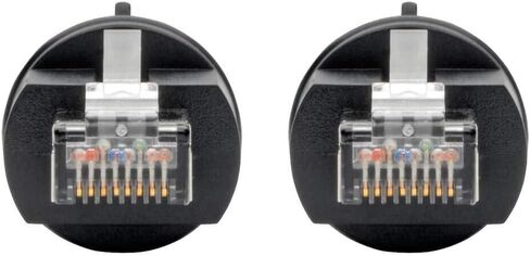 كابل توصيل TRIPP LITE CAT5E/Cat6 RJ45 CMX صناعي خارجي، 16 بوصة (N206-PC16-IND) in Kuwait