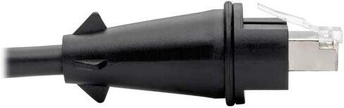 كابل توصيل TRIPP LITE CAT5E/Cat6 RJ45 CMX صناعي خارجي، 16 بوصة (N206-PC16-IND) in Kuwait