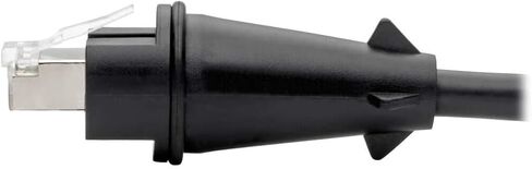 كابل توصيل TRIPP LITE CAT5E/Cat6 RJ45 CMX صناعي خارجي، 16 بوصة (N206-PC16-IND) in Kuwait