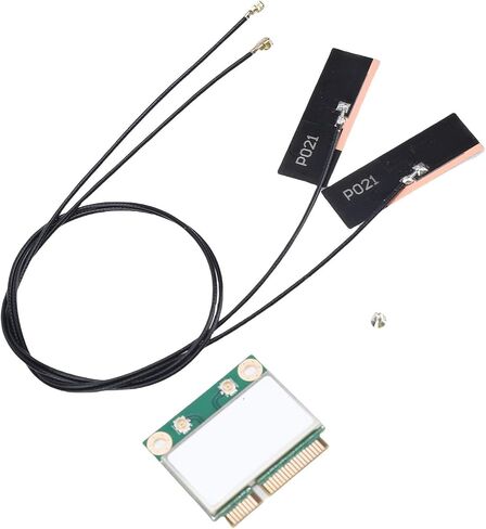 JTLB WiFi 6 بطاقة MINI PCIE واجهة محول الشبكة اللاسلكية دعم 10 11 1800Mbps ثنائي النطاق 2.4 جيجا هرتز 5 جيجا هرتز هوائيات مزدوجة in Kuwait