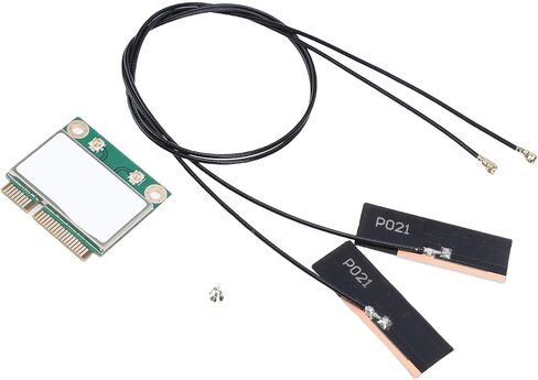 JTLB WiFi 6 بطاقة MINI PCIE واجهة محول الشبكة اللاسلكية دعم 10 11 1800Mbps ثنائي النطاق 2.4 جيجا هرتز 5 جيجا هرتز هوائيات مزدوجة in Kuwait