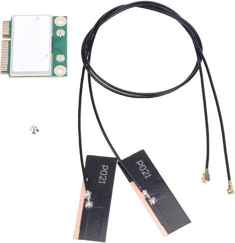 JTLB WiFi 6 بطاقة MINI PCIE واجهة محول الشبكة اللاسلكية دعم 10 11 1800Mbps ثنائي النطاق 2.4 جيجا هرتز 5 جيجا هرتز هوائيات مزدوجة in Kuwait