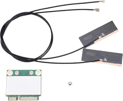 JTLB WiFi 6 بطاقة MINI PCIE واجهة محول الشبكة اللاسلكية دعم 10 11 1800Mbps ثنائي النطاق 2.4 جيجا هرتز 5 جيجا هرتز هوائيات مزدوجة in Kuwait