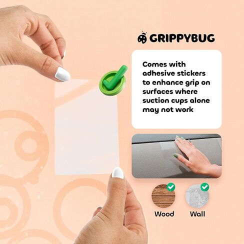 2 Pack Silicone Suction Cup Phone Case Mount Double Sided, Sticky Grip Holder for Cellphone, Hands-Free Phone Accessories Strong Grip Holder for Selfie and Video (Transparent) in Saudi Arabia