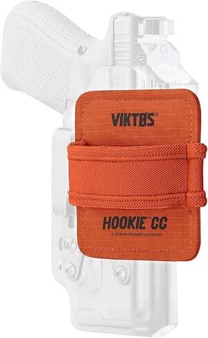 VIKTOS Hookie CC Compact Concealed Carry Solution for Kydex-Style Holsters | Elastic Webbing, Full Hook Backing - 4" W x 4" H in Saudi Arabia