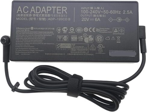 20V 6A 120W 6.0 * 3.7mm AC Adapter(EU Plug) in Saudi Arabia