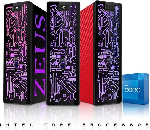 كمبيوتر سطح المكتب للألعاب TechMagnet، Intel i5 الجيل السادس، Zeus Pro 6، GT 1030 2GB DDR5، 16GB RAM ARGB، 1TB SSD + 4TB HDD، شاشة ألعاب MTG 24 بوصة منحنية، مجموعة RGB، Windows 11 (متجدد) in Saudi Arabia