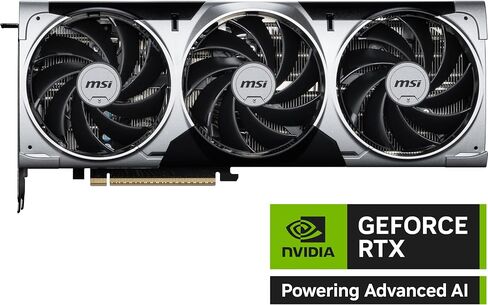 MSI Gaming RTX 5080 16G Ventus 3X OC Plus Graphics Card (16GB GDDR7, 256-bit, Extreme Performance: 2655 MHz, DisplayPort x 3 2.1a, HDMI 2.1b, NVIDIA Blackwell Architecture) in Saudi Arabia
