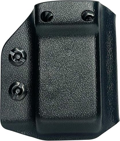 IWB Double Stack Mag Pouch 9mm .40 حافظة مجلة Kydex EDC مع مشبك حزام، MRD داخل حامل ماج حزام الخصر، حامل مجلة شد قابل للتعديل in Kuwait