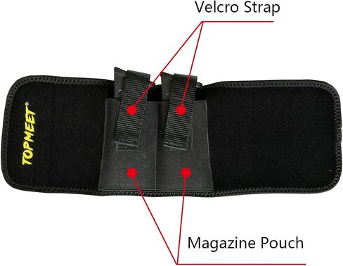 Ankle Magazine Holster with 2 Mag Pockets in Saudi Arabia