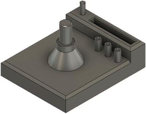 3D Toolhead Stand Holder Block Combo for Dillon 550, 650 Tool Heads Compatible with USA V2 BLACK in Saudi Arabia