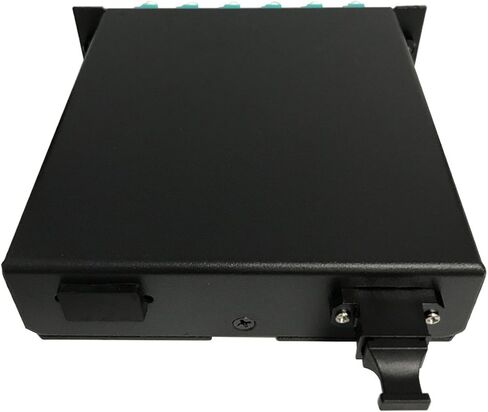 RiteAV LGX Footprint Pre-terminated MTP Cassette - 12 Fiber to 6 LC OM3 10Gig Duplex Adapters, Includes 12 LC OM3 Hydra Cable (30cm, OFNR) +1 MTP Adapter in Saudi Arabia
