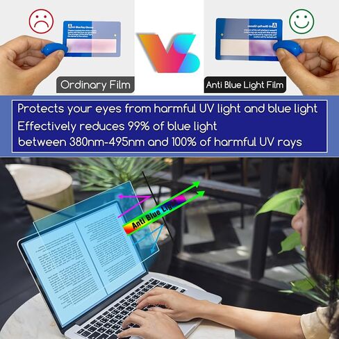 2-Pack Blocking Blue Light Screen Protector for 2025 New ‎Lenovo Yoga Slim 9i Copilot+ (14ILL10) Laptop, Anti Blue Light Glare and Anti Fingerprint (Matte) Shield - Not suitable for Yoga 9i 2-in-1 14" in Saudi Arabia
