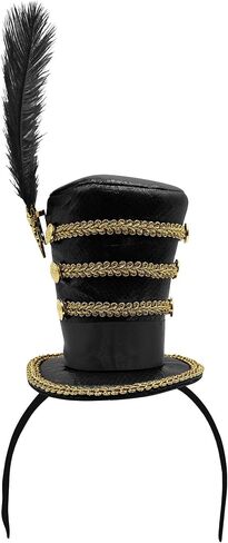 قبعة تنكرية لعصابة الرأس من Toy Soldier Mini Circus Ringmaster Majorette Mini Top Hat in Kuwait