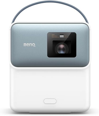 BenQ GP100A | Outdoor 4K supported Portable Projector | 1080p Resolution | 1000 ANSI Lumens | Chromecast, AirPlay & Android TV | Autofocus & Auto 2D Keystone | 20W Speaker (Renewed) in Saudi Arabia