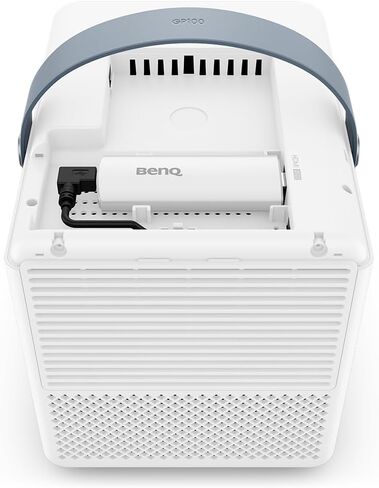 BenQ GP100A | Outdoor 4K supported Portable Projector | 1080p Resolution | 1000 ANSI Lumens | Chromecast, AirPlay & Android TV | Autofocus & Auto 2D Keystone | 20W Speaker (Renewed) in Saudi Arabia