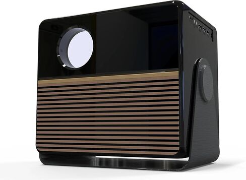 RCA 1080P Smart Streaming Mini Projector intended for Roku Express Streaming Device (included), 250 ANSI Lumens, HDMI, Wi-Fi & Bluetooth, Projects 36 - 200 inches - RPJ227 (Renewed). in Saudi Arabia