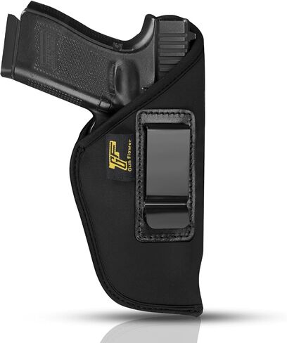 حافظة IWB عالمية لـ Glock 19 19X 17 43X، Sig P365/ P320، G3C/G2C، S&W M&P Shield/M&P 9/ Bodyguard 2.0، Hellcat Pro، Beretta 92FS، 1911 موديلات - تناسب معظم المسدسات الكاملة والمدمجة وصغيرة الحجم in Kuwait