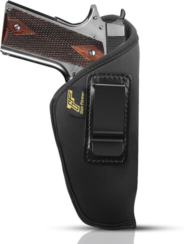 حافظة IWB عالمية لـ Glock 19 19X 17 43X، Sig P365/ P320، G3C/G2C، S&W M&P Shield/M&P 9/ Bodyguard 2.0، Hellcat Pro، Beretta 92FS، 1911 موديلات - تناسب معظم المسدسات الكاملة والمدمجة وصغيرة الحجم in Kuwait
