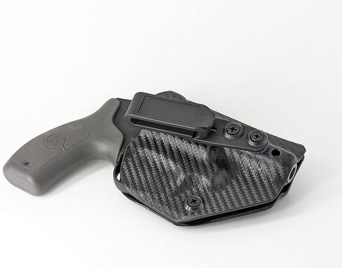 متوافق مع Smith & Wesson M&P Bodyguard 38 Special Ambidextrous IWB Kydex Holster داخل حزام الخصر المخفي للحمل مصنوع في الولايات المتحدة الأمريكية بواسطة Fast Draw USA in Saudi Arabia