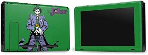 Skinit Decal Gaming Skin Compatible with Nintendo Switch Bundle - Officially Licensed Warner Bros The Joker Portrait Design in Saudi Arabia