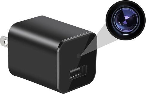 كاميرا خفية شاحن USB لاسلكي كاميرا 1080P المنزل مخفي مراقبة الطفل كاميرا مراقبة كاشف المنزل واي فاي الأمن فيديو مربية كاميرا كشف الحركة عرض عن بعد in Kuwait