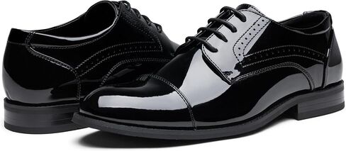 Vostey Men's Dress Shoes Classic Wingtip Brogue Men Oxfords in Kuwait