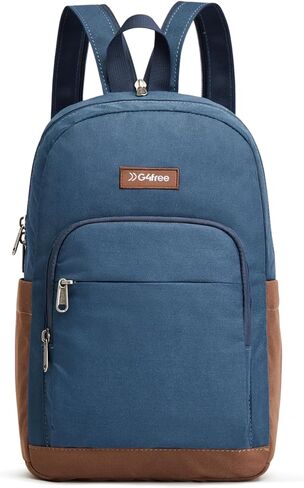 حقيبة ظهر G4Free Sling Bag Crossbody حقيبة ظهر صغيرة قابلة للتحويل للنساء والرجال حقيبة ظهر للسفر مع جيب RFID باللونين الأسود والبني in Saudi Arabia