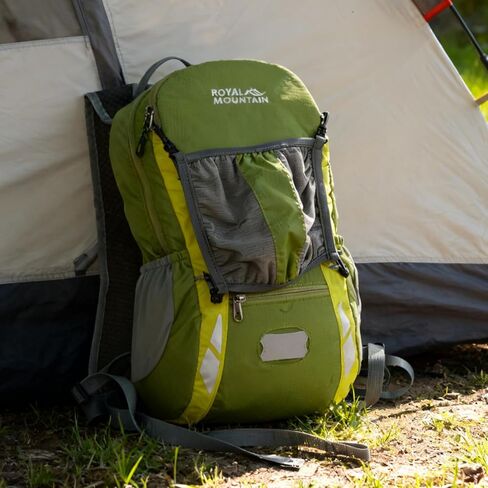 حقيبة ظهر للدراجة مع غطاء للمطر، حقائب ظهر لركوب الدراجات الجبلية، حقيبة نهارية خفيفة الوزن وقابلة للتعبئة ومقاومة للماء للسفر، حقيبة ظهر صغيرة لركوب الدراجات، والمشي لمسافات طويلة، والتخييم (أزرق داكن) in Kuwait