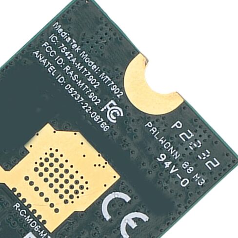 VBESTLIFE WiFi 6E Wireless Card, Expand to Tri Band 6GHz/5GHz/2.4GHz M.2 NGFF Wireless Bluetooth 5.2, Includes 8dBi Antennas, for Wins 10 11 in Saudi Arabia