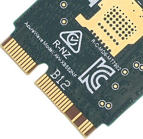 VBESTLIFE WiFi 6E Wireless Card, Expand to Tri Band 6GHz/5GHz/2.4GHz M.2 NGFF Wireless Bluetooth 5.2, Includes 8dBi Antennas, for Wins 10 11 in Saudi Arabia