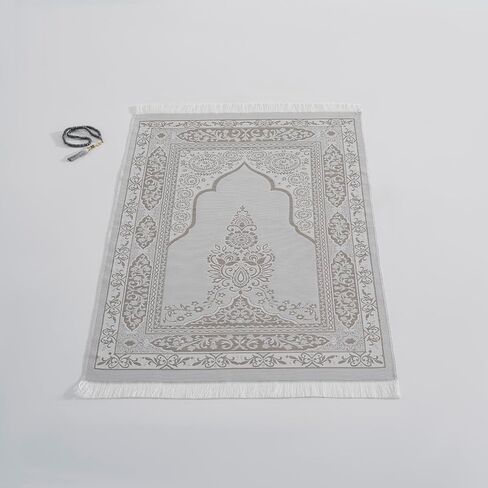 سجادة الصلاة المسلمة مع حبات صلاة الإسلام - حصيرة صلاة السفر ، والهدايا الإسلامية للمرأة ، والصلاة المحمولة مات الإسلام ، وسجادة الصلاة الإسلامية الإسلام الرجال ، حصيرة الصلاة من أجل الهدايا المسلمة ، الوردي in Kuwait