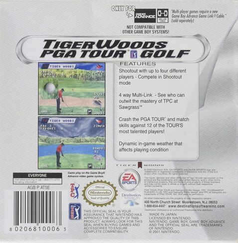 Tiger Woods PGA Tour Golf - Game Boy Advance in Saudi Arabia