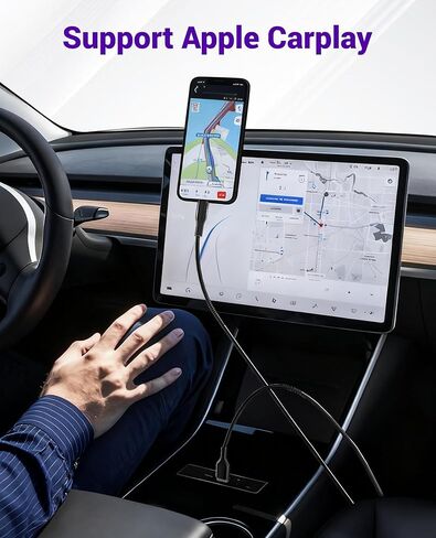 6.6Ft USB C to Lightning Cable Pet Proof iPhone Charger Metal Cord - MFi Metal Braided iPhone Charger Fast Charging 60W, Chew Proof Charging Cable with Data Sync Carplay for iPhone 14 13 12 11 XS XR 8 in Saudi Arabia